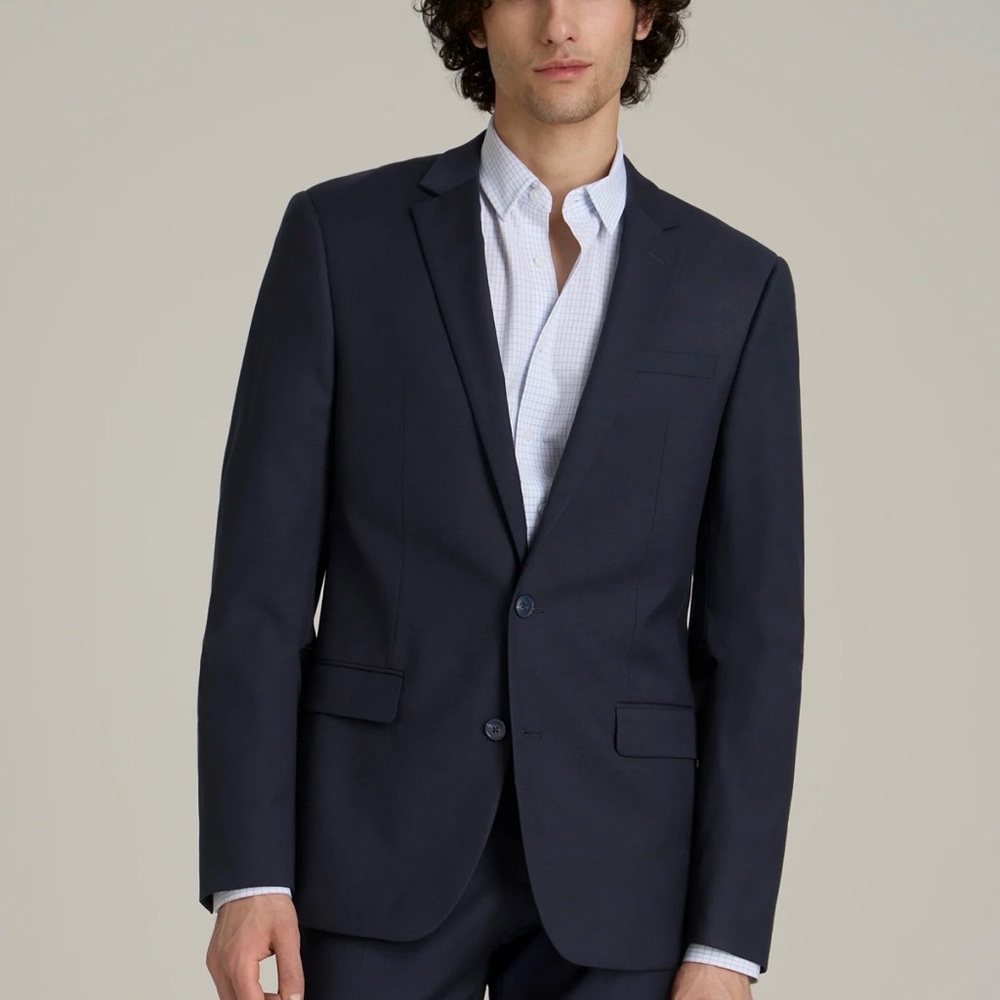 LIKE NEW Mario Rossi Navy Men's Suit with Jacket and Pants Size 36S